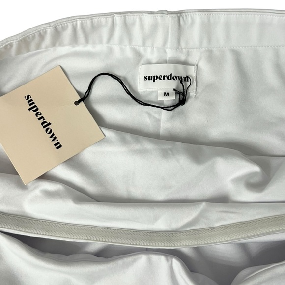 Revolve Superdown Strapless Cutout Dress in White - Picture 11 of 16